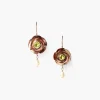 Rosalie Earrings ~ Brown Mop