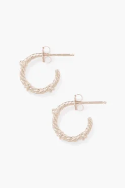Sailor Hoops Mini ~ Silver