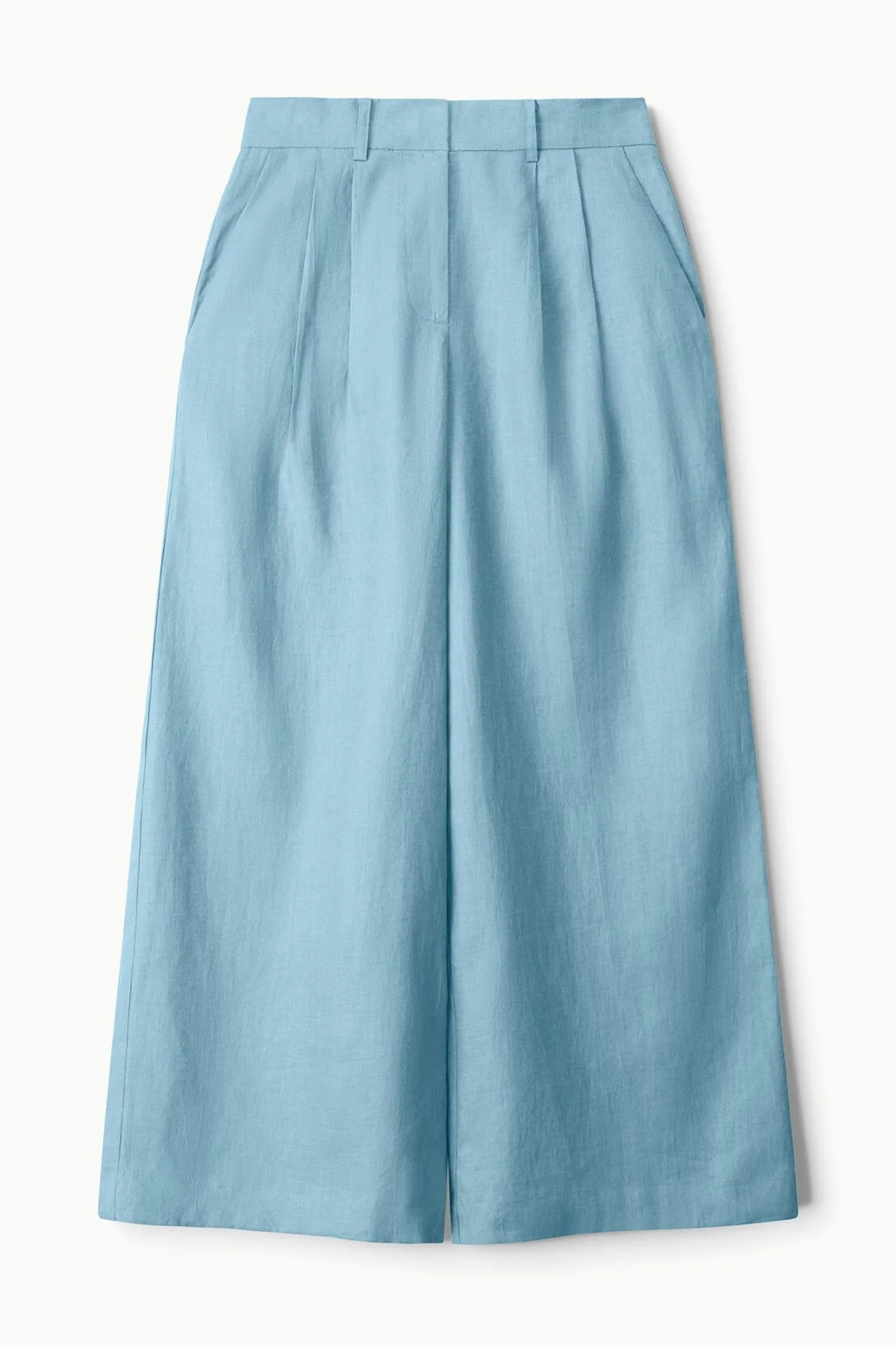 Sasha Linen Pant ~ Slate Blue