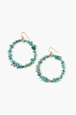 Seychelles Hoops ~ Turquoise