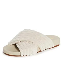 Sintra Chunky Cross-Over Pool Slide ~ Ivory
