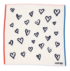 Sketch Hearts Scarf