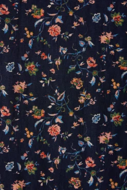 Sonia Dress ~ Navy Rosette