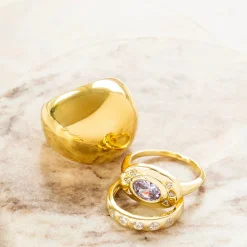 Stainless Dome Ring