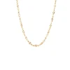 15" Sterling Baby Anchor Link Necklace