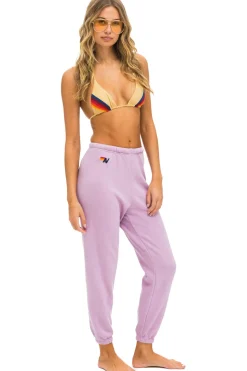 5 Stripe Sweatpants ~ Mauve / Pink / Green