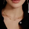 Suleyma Necklace ~ Yellow Gold