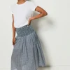 Summer Midi Skirt ~ Picnic Check