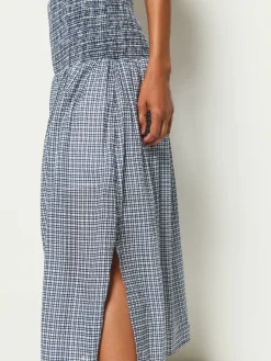 Summer Midi Skirt ~ Picnic Check