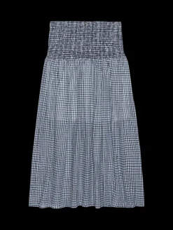 Summer Midi Skirt ~ Picnic Check
