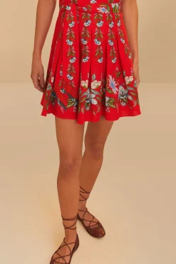 Sweet Bloom Bouquet~ Red Sleeveless