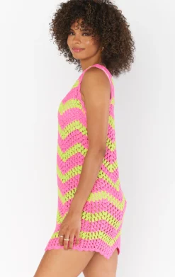Tara Mini Dress ~ Watermelon Wave
