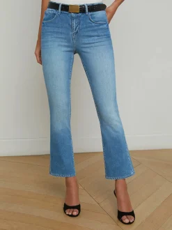 Tati Cropped Micro Boot Jean