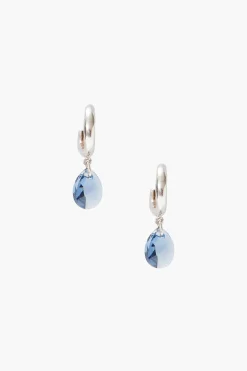 Tear Drop Huggie Hoops