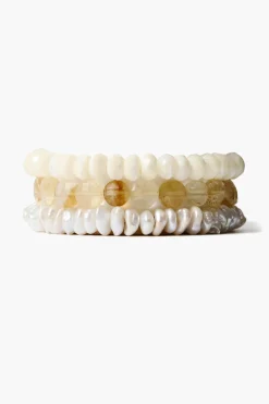 Thalassa Bracelet Set ~ Pearl Mix