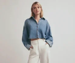The Crop Ex-Boyfriend Shirt ~ Koa