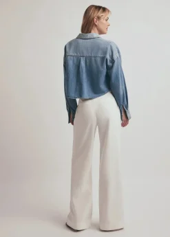 The Crop Ex-Boyfriend Shirt ~ Koa