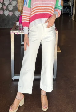 The Marine Pant - Bleached White