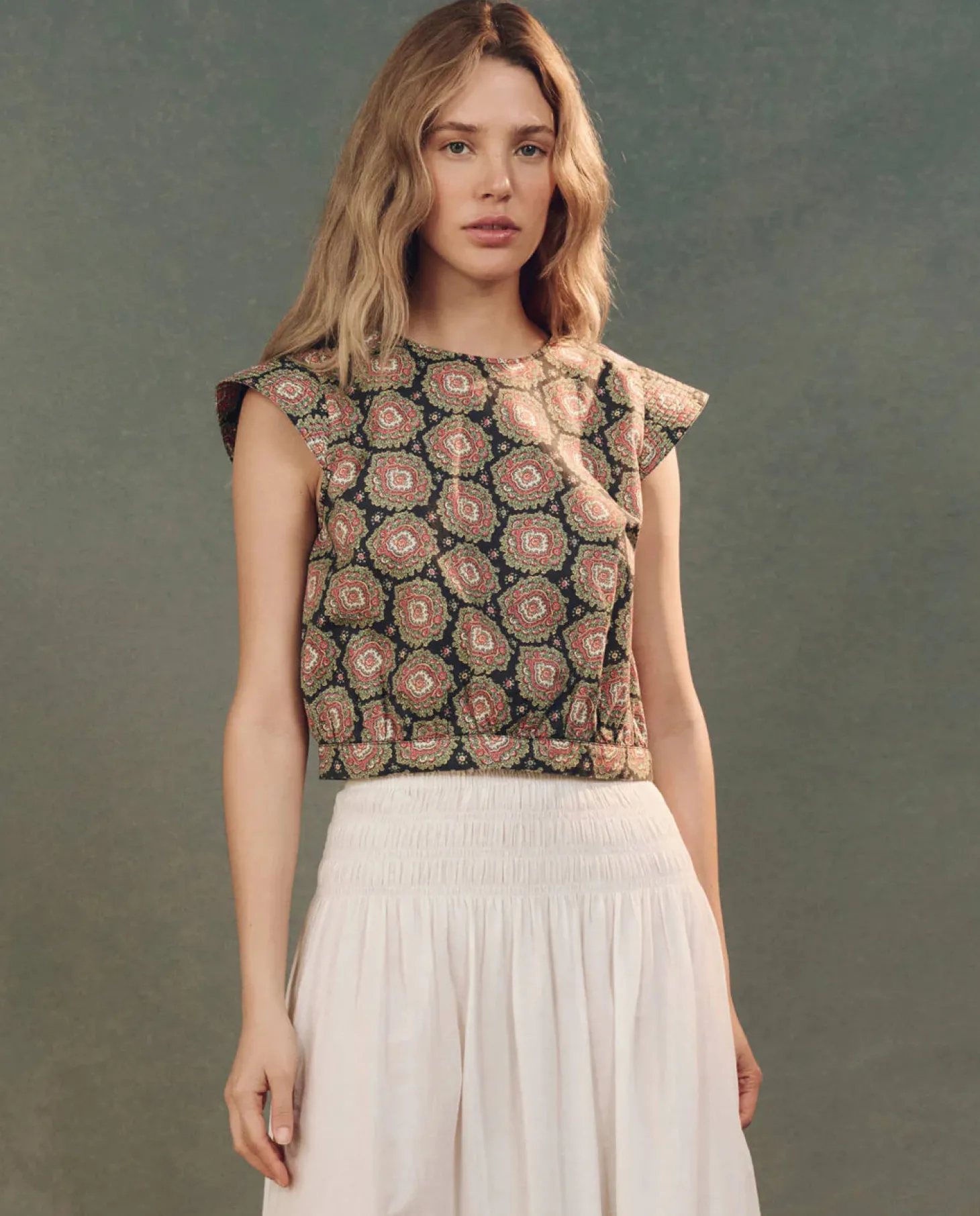 The Midland Top ~ Heirloom Paisley