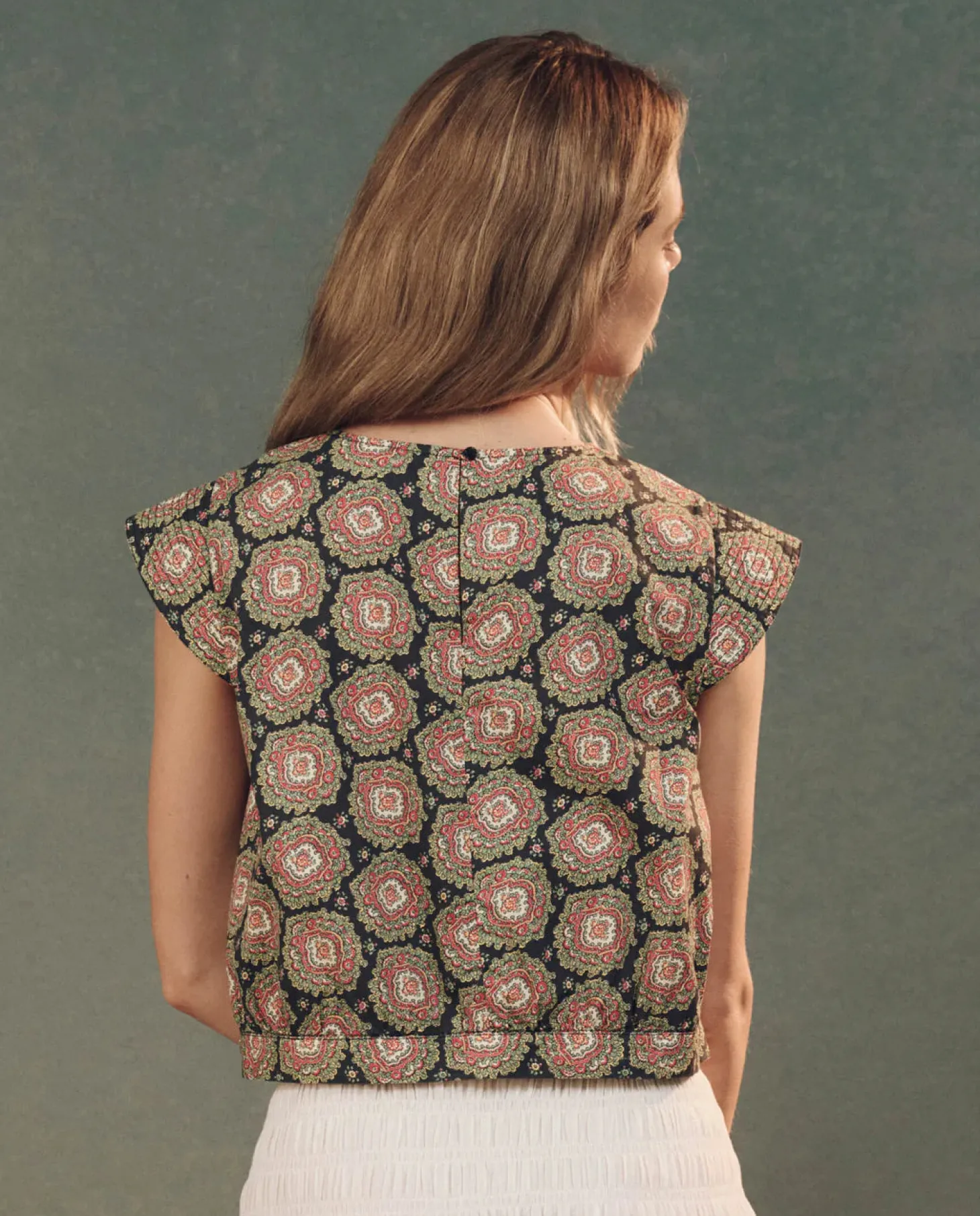 The Midland Top ~ Heirloom Paisley