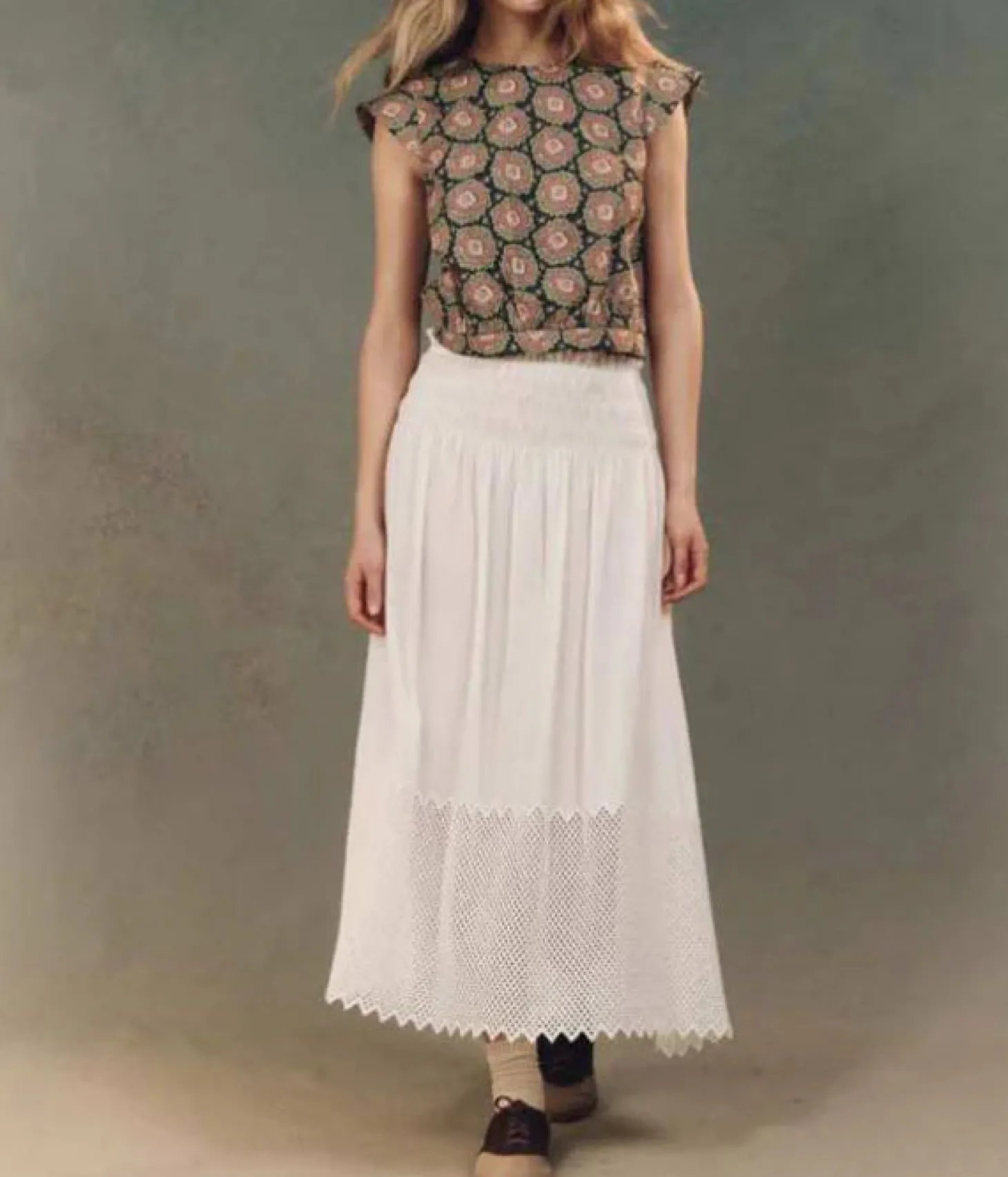 The Midland Top ~ Heirloom Paisley