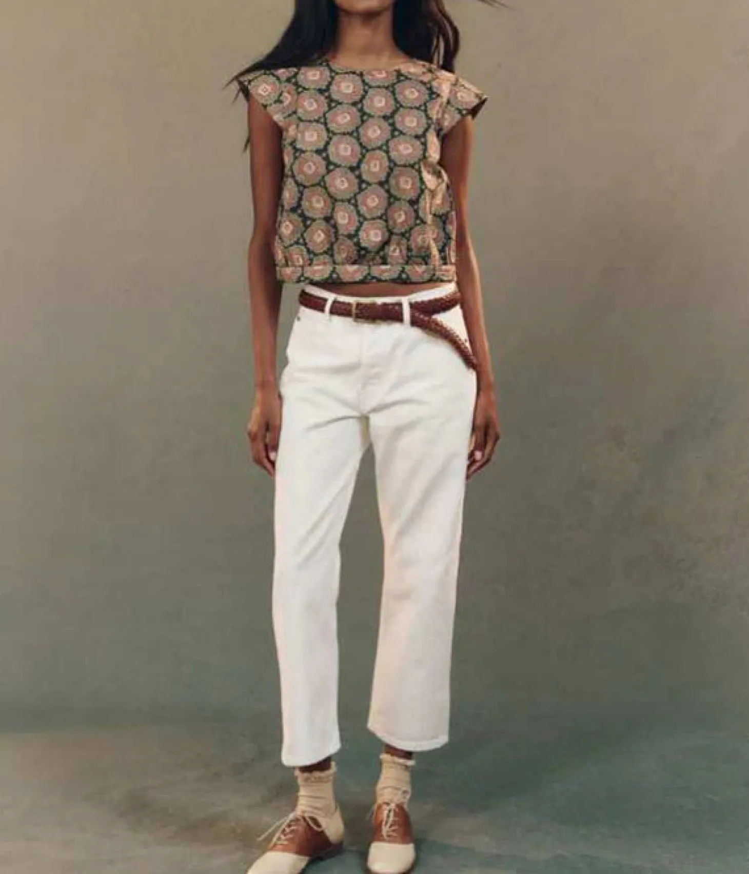 The Midland Top ~ Heirloom Paisley