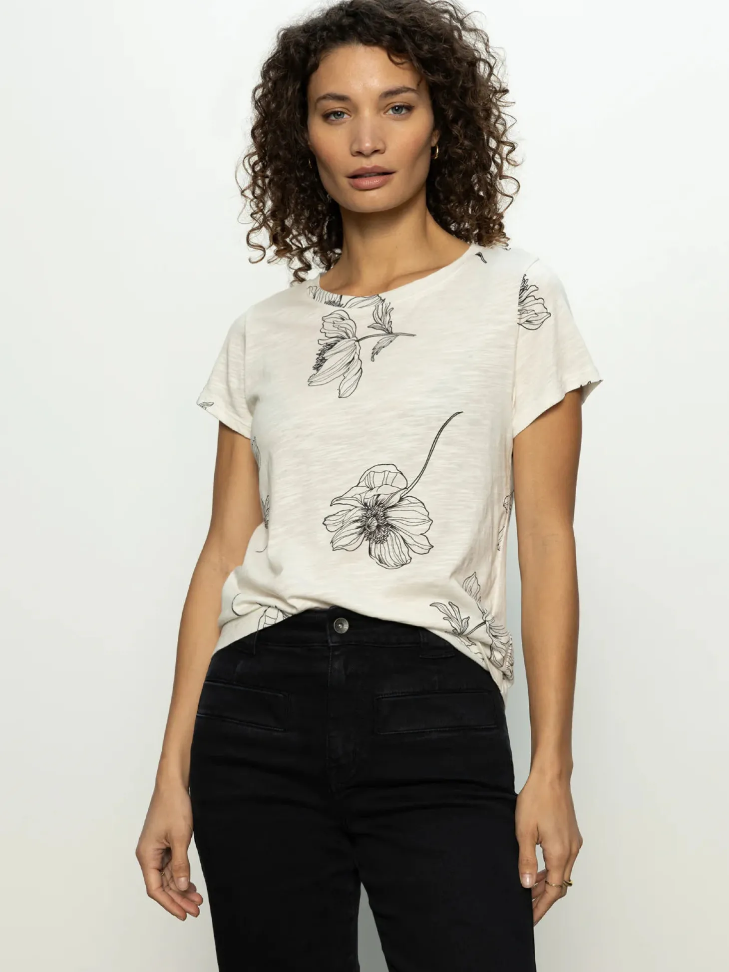 The Perfect Tee ~ Sketched Botanic