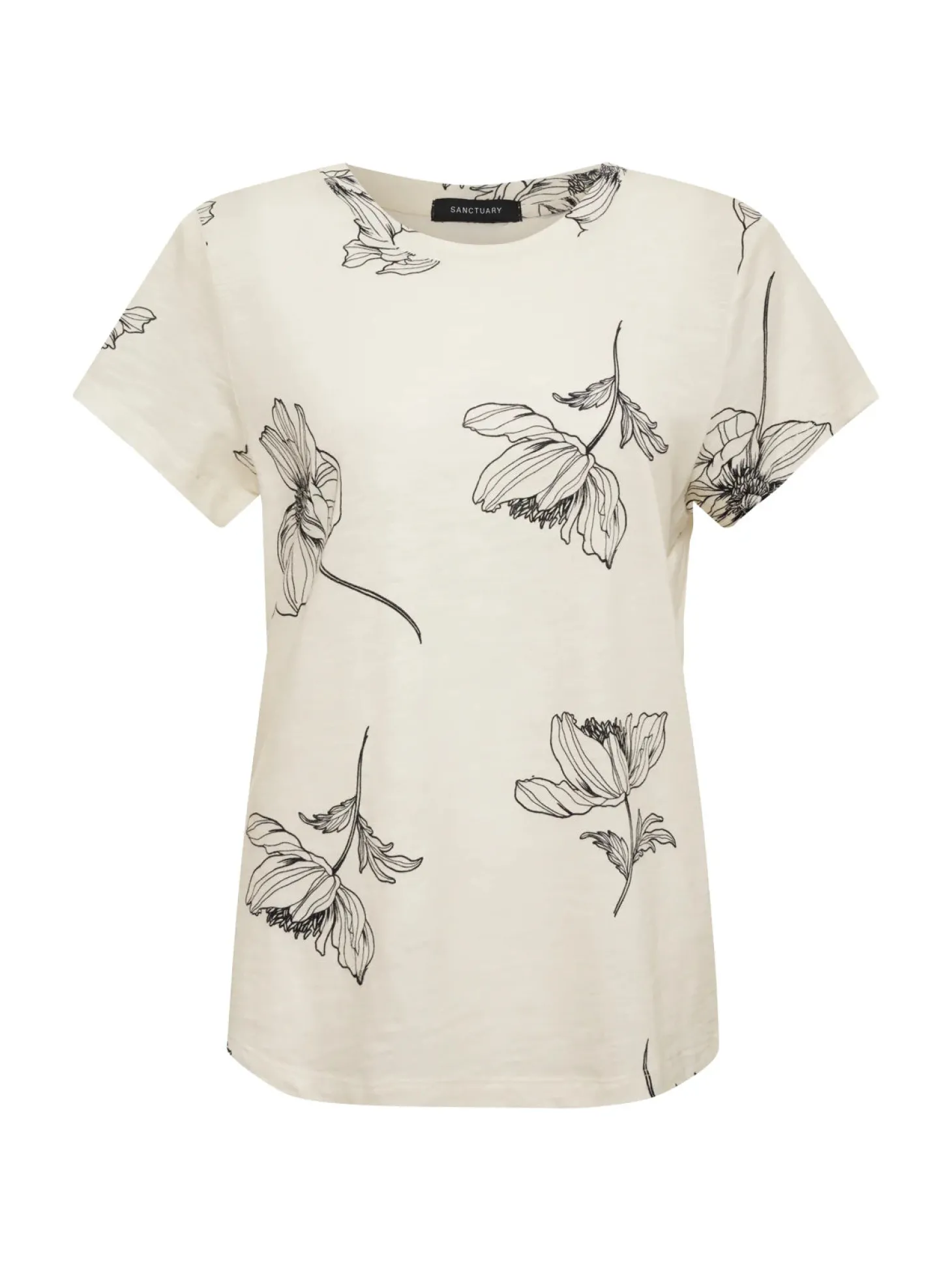The Perfect Tee ~ Sketched Botanic