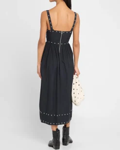 The Reyes Studded Dress ~ Black