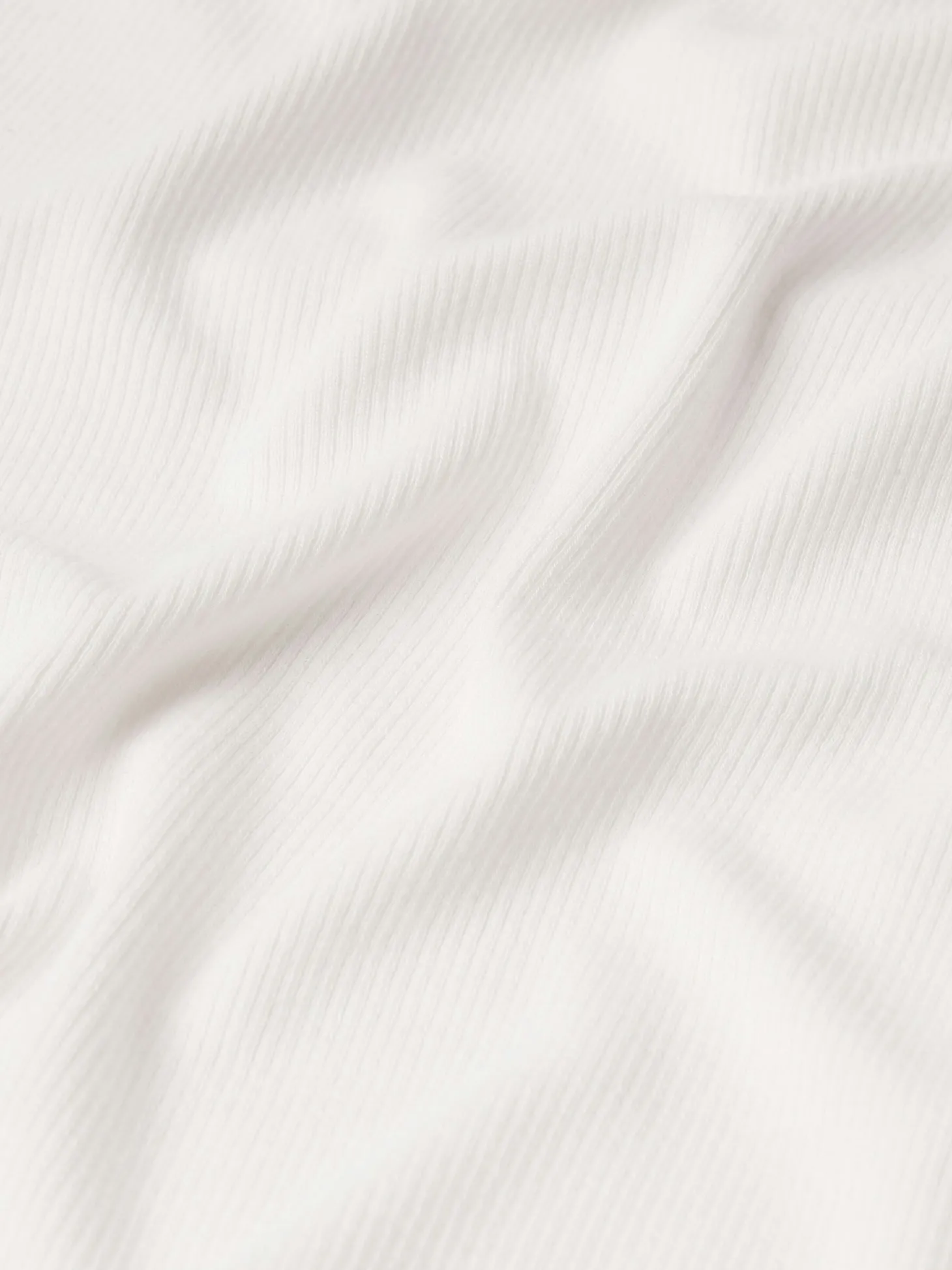 The Satin Trim Tank ~ Alabaster
