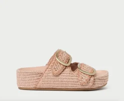 Theo Blush Two-Band Sandal