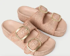Theo Blush Two-Band Sandal