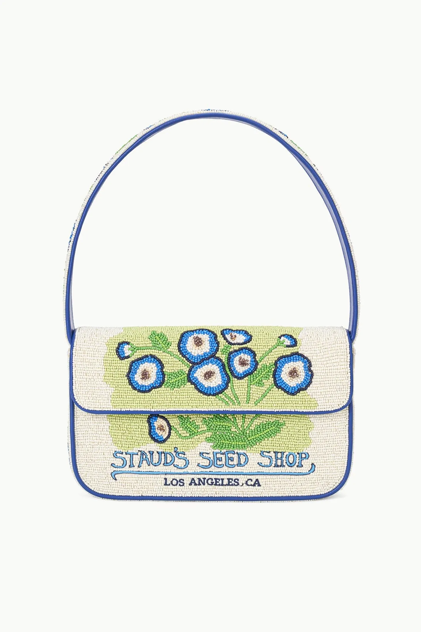 Tommy Beaded Bag ~ Baby Blue Eyes