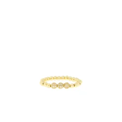 Triple Pave Stretch Ring