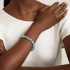 Valenca Beaded Bracelet ~ Aqua