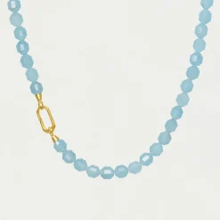 Valenca Necklace ~ Blue Quartz