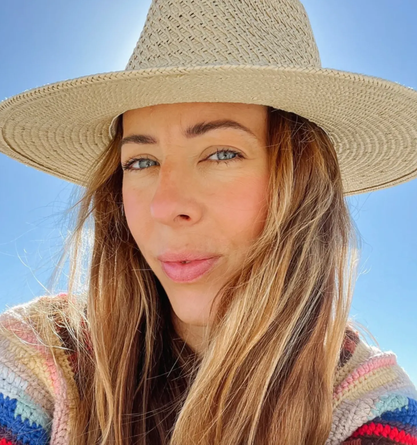 Vented Luxe Packable Hat ~ Natural
