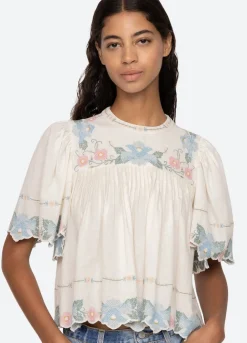Vesna S/S Top ~ White