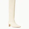 Wally High Heel Boot ~ Cream