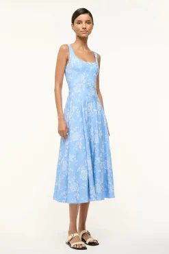 Wells Dress~ Blue Rose