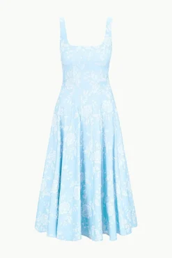 Wells Dress~ Blue Rose