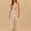 White Coconut Richelieu Pants
