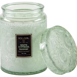 White Cypress Small Jar