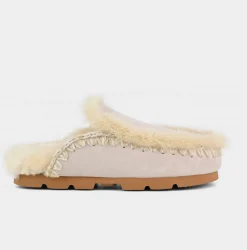 Winter Bio Fur Trim ~ Chalk