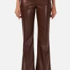Zenobia Vegan Leather Pant ~ Java