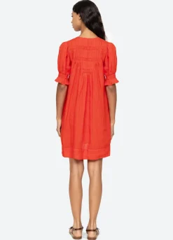 Zora Tunic ~ Chili