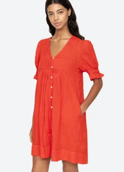 Zora Tunic ~ Chili